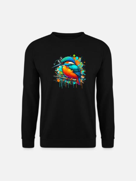 Martin-pêcheur - Sweat-shirt Unisexe - noir
