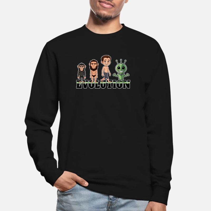 Évolution Alien Sweat-shirt Unisexe