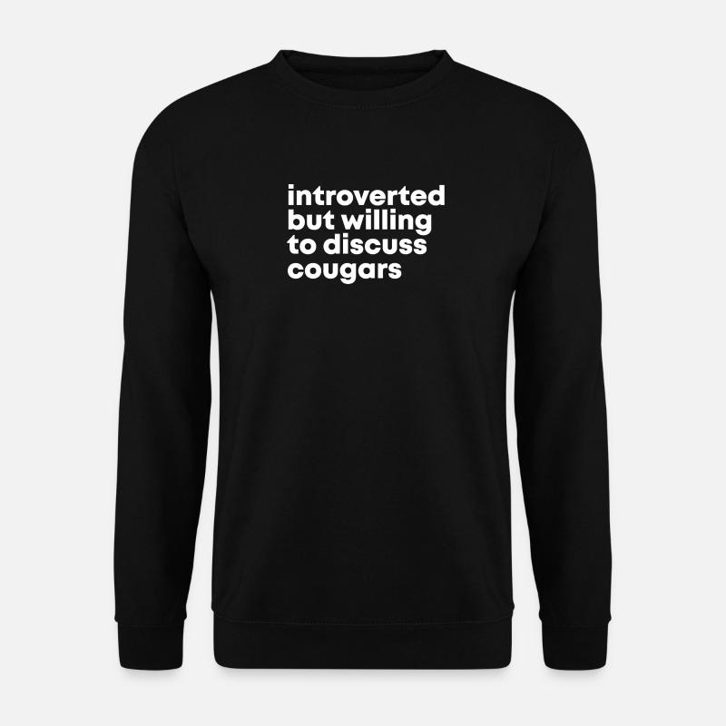 Cougar - Unisex Sweatshirt - black