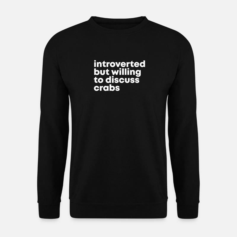 Crab - Unisex Sweatshirt - black