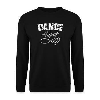 Tanz Tante Stolz Tanz Tante Von Tänzer Tante Tänzer - Unisex Pullover - Schwarz - Vorne - Alina (178cm) & Michal (187cm)