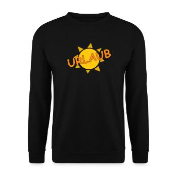 VACANCES - Sweat-shirt Unisexe - noir - Devant - Alina (178cm) & Michal (187cm)