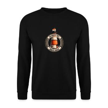 Die Nordsee ruft - Unisex Pullover - Schwarz - Vorne - Alina (178cm) & Michal (187cm)