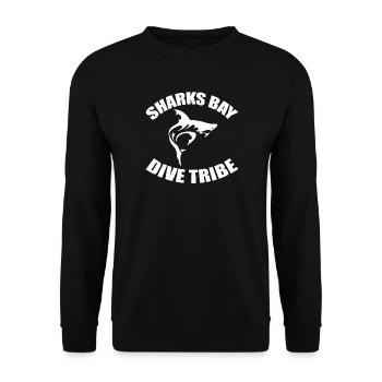 SHARKS BAY DIVE TRIBE - Sweat-shirt Unisexe - noir - Devant - Alina (178cm) & Michal (187cm)