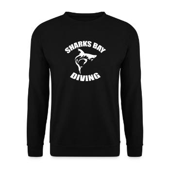 PLONGÉE À SHARKS BAY - Sweat-shirt Unisexe - noir - Devant - Alina (178cm) & Michal (187cm)