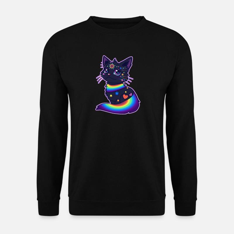 Pride Cat - Unisex Sweatshirt - black