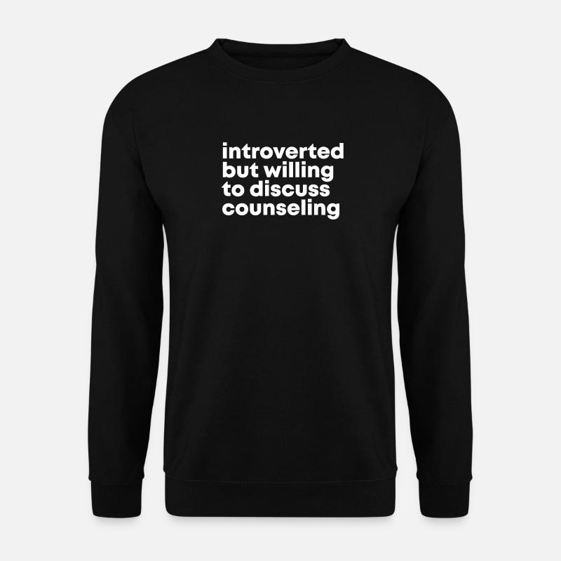 Counselor - Unisex Sweatshirt - black