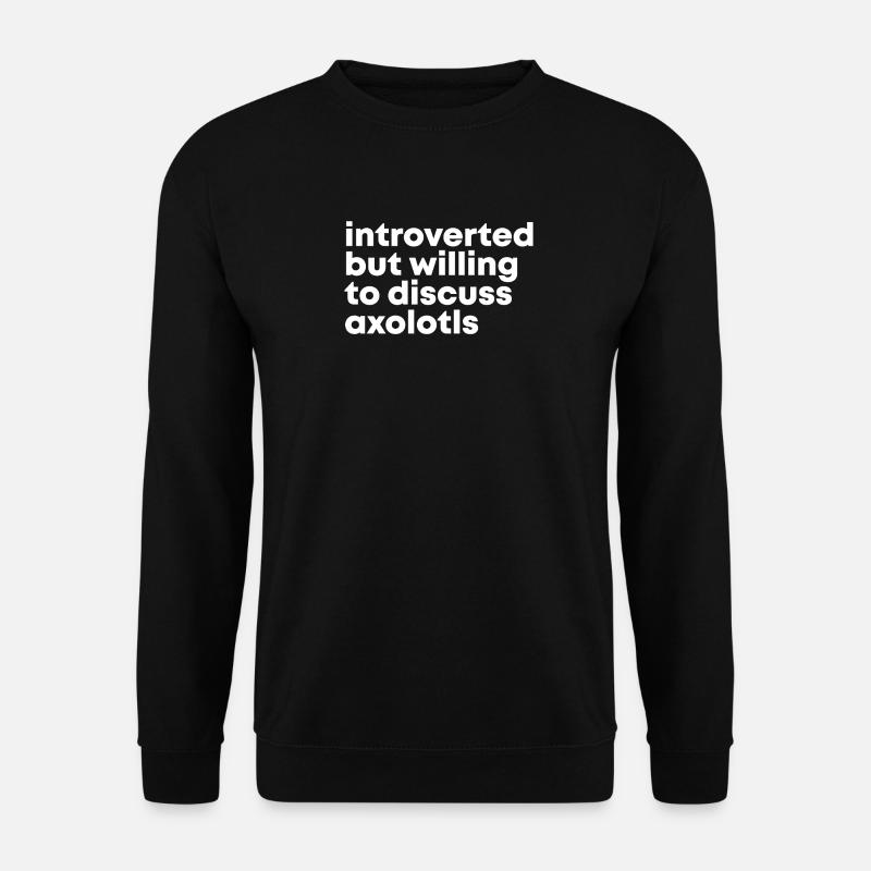 Axolotl - Unisex Pullover - Schwarz
