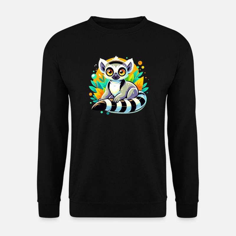 Lemur - Unisex Sweatshirt - black