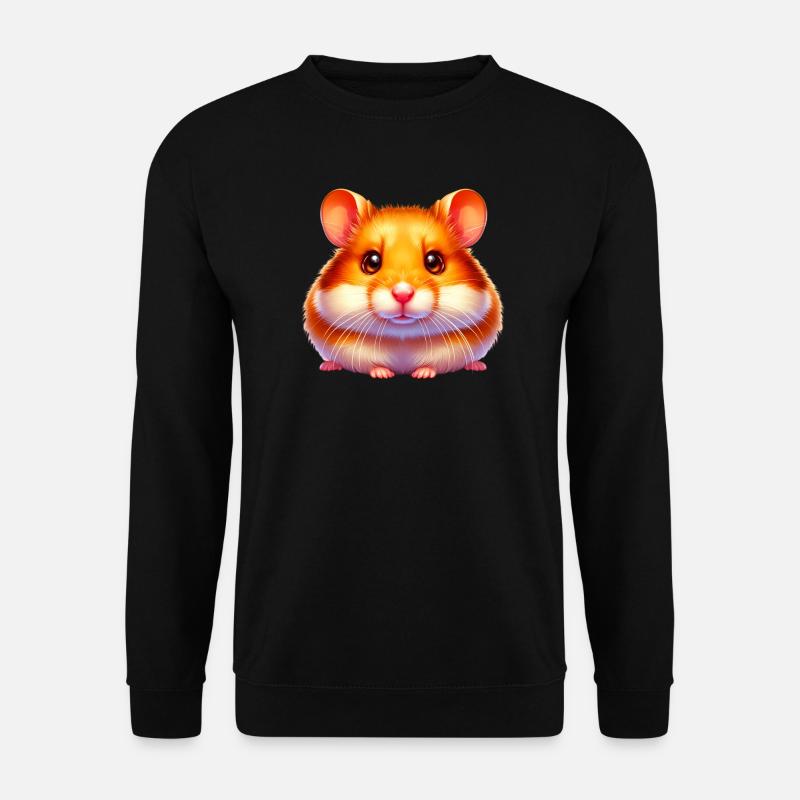 Hamster - Unisex Pullover - Schwarz