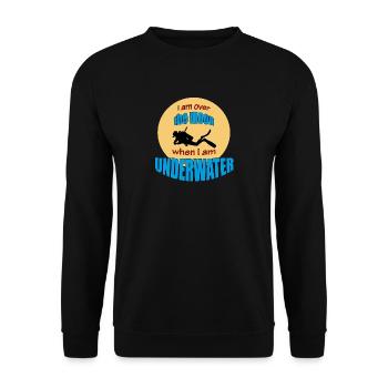 PLONGÉE - Sweat-shirt Unisexe - noir - Devant - Alina (178cm) & Michal (187cm)