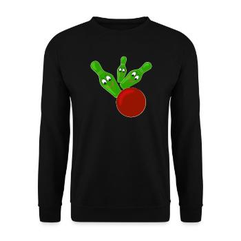 Skittles - Sweat-shirt Unisexe - noir - Devant - Alina (178cm) & Michal (187cm)