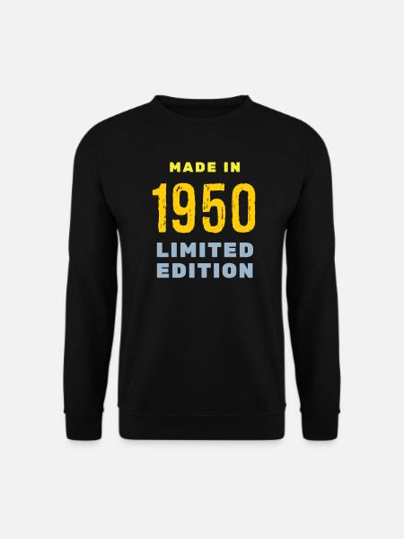 1950 - Unisex Pullover - Schwarz