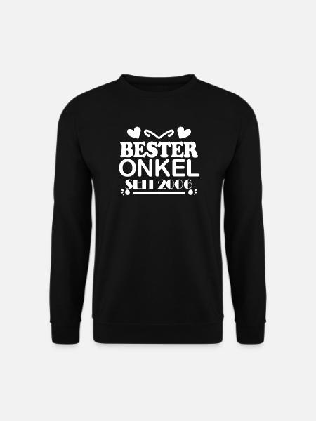 Bester Onkel seit 2006 - Unisex Pullover - Schwarz