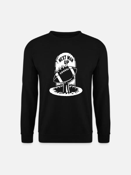 Next Man Up - Unisex Sweatshirt - black