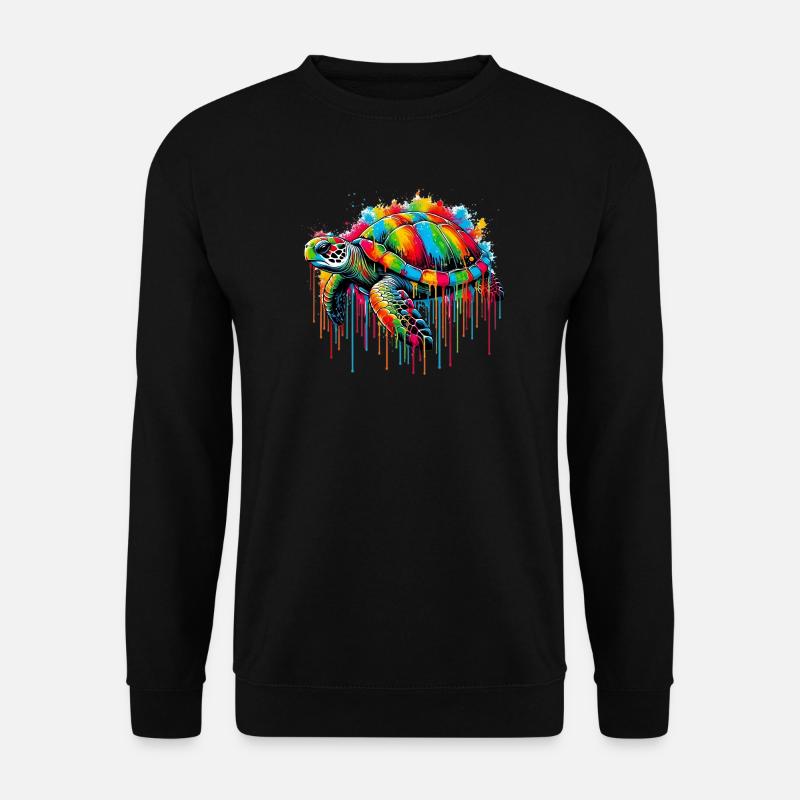 Turtle - Unisex Sweatshirt - black