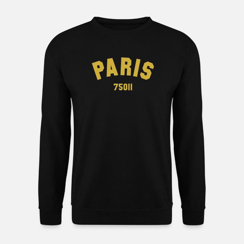 PARIS 11. Arrondissement - Unisex Pullover - Schwarz