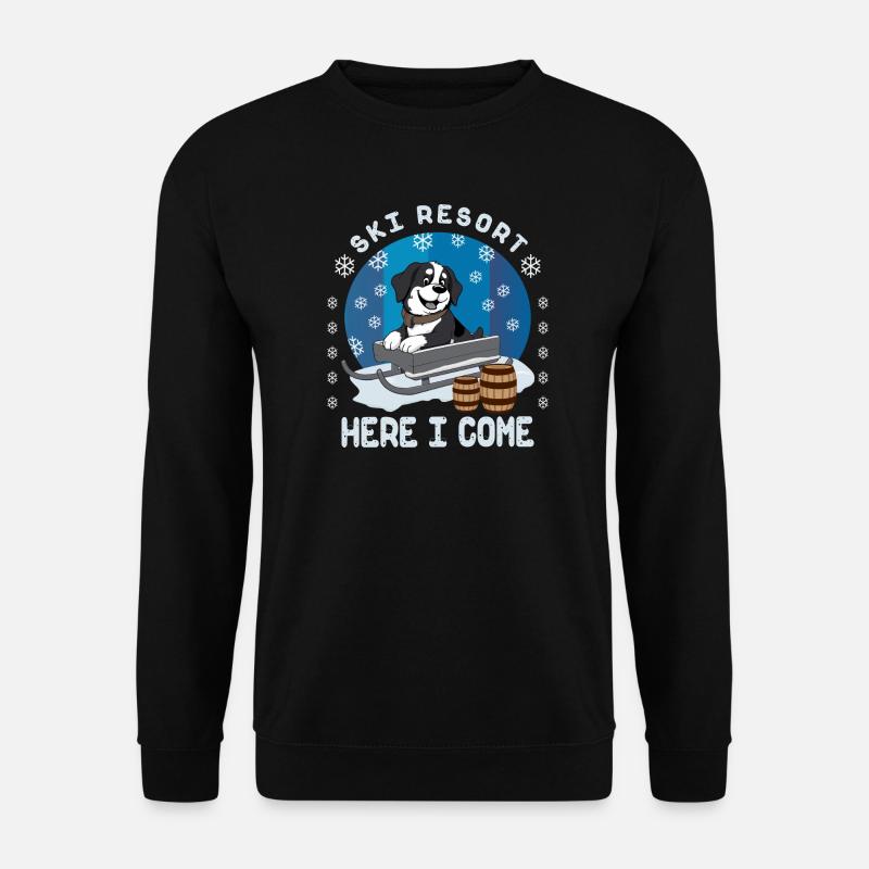 Saint Bernard - Unisex Sweatshirt - black