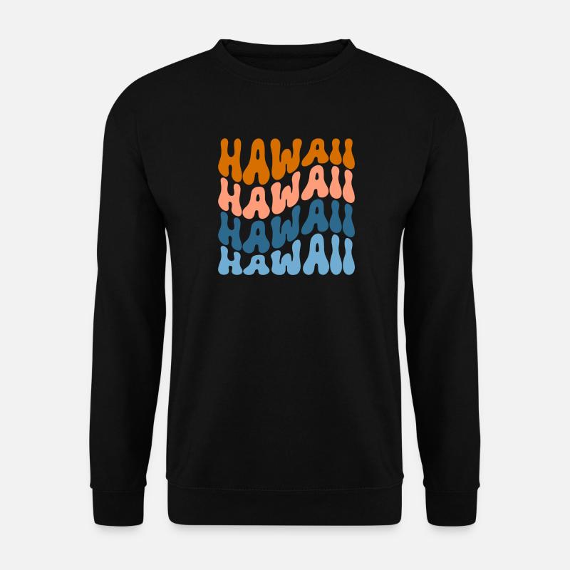 Hawaii - Unisex Pullover - Schwarz