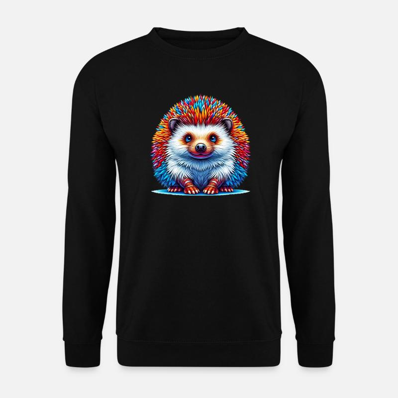 Hérisson - Sweat-shirt Unisexe - noir