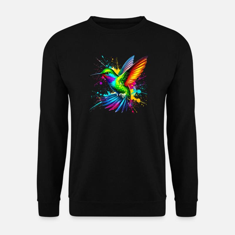 Hummingbird - Unisex Sweatshirt - black