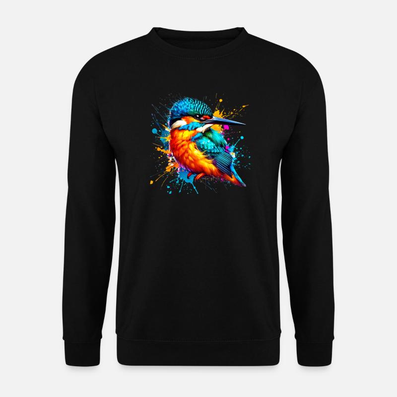Kingfisher - Unisex Sweatshirt - black