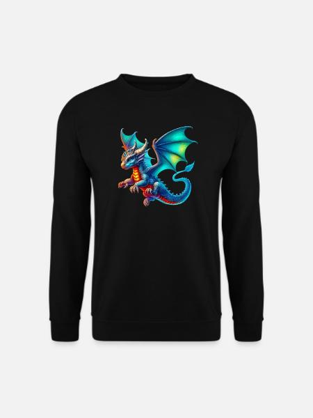 Dragon - Unisex Sweatshirt - black
