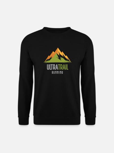 Ultra Trail Running - Unisex Sweatshirt - black