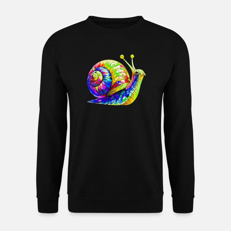 Escargot - Sweat-shirt Unisexe - noir