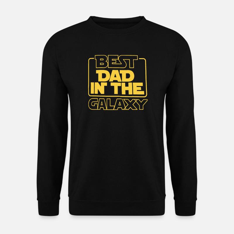 Bester Vater der Galaxis - Unisex Pullover - Schwarz