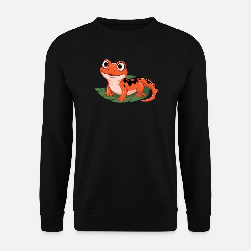 Fiery Leaf Salamander - Unisex Sweatshirt - black