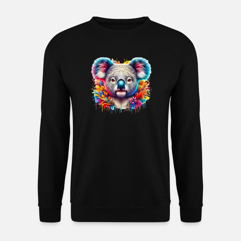 Koala - Unisex Sweatshirt - black