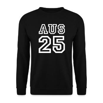 AUSTRALIA 2025 - Unisex Pullover - Schwarz - Vorne - Alina (178cm) & Michal (187cm)