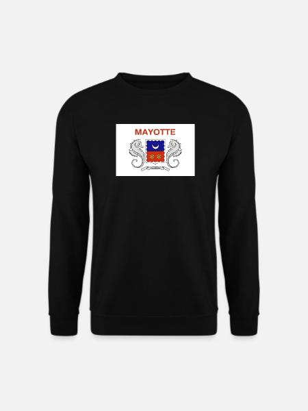 Mayotte - Unisex Sweatshirt - black
