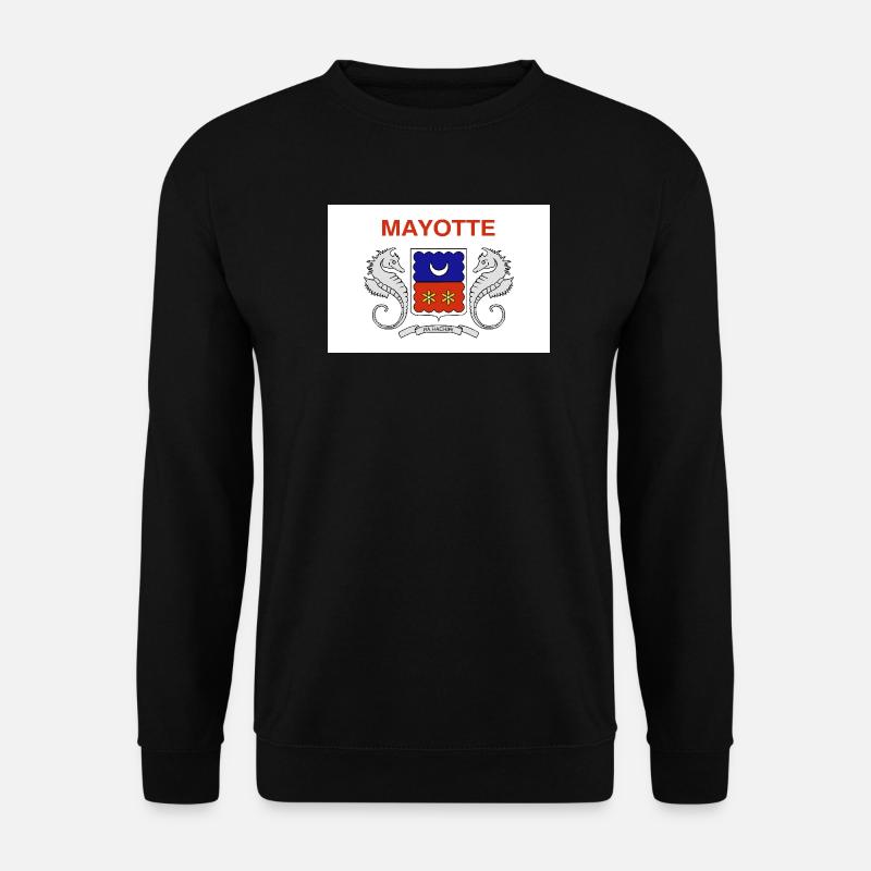 Mayotte - Unisex Pullover - Schwarz