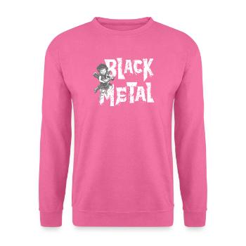 BLACK METAL - Unisex Pullover - Pink - Vorne