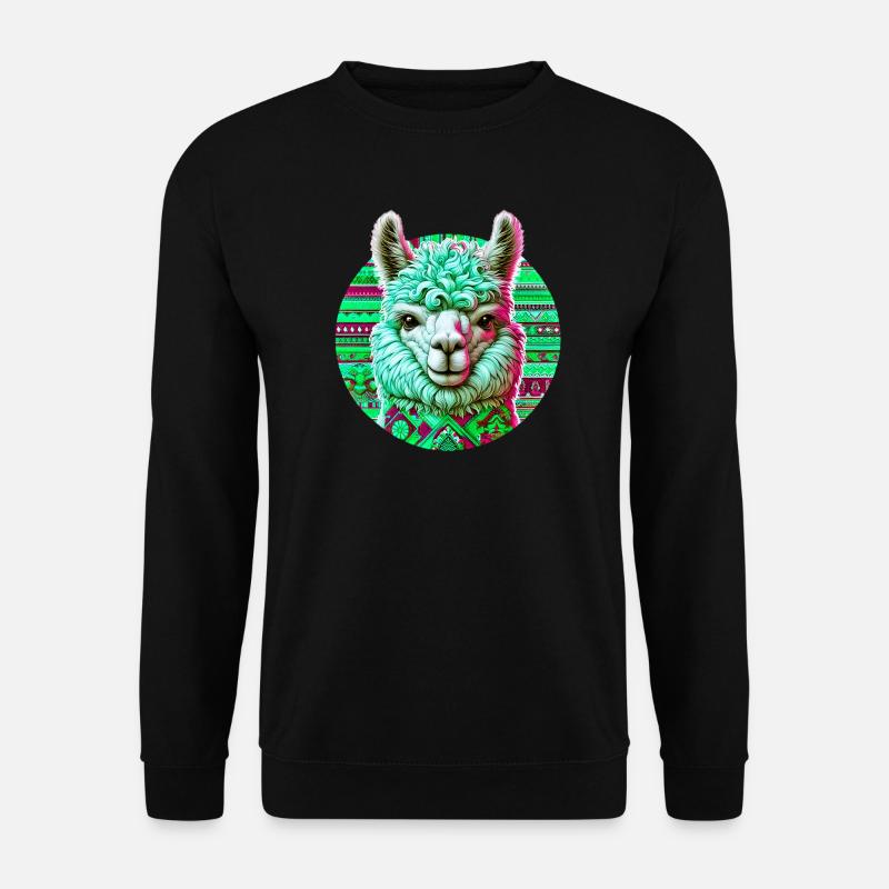 Alpaca - Unisex Sweatshirt - black