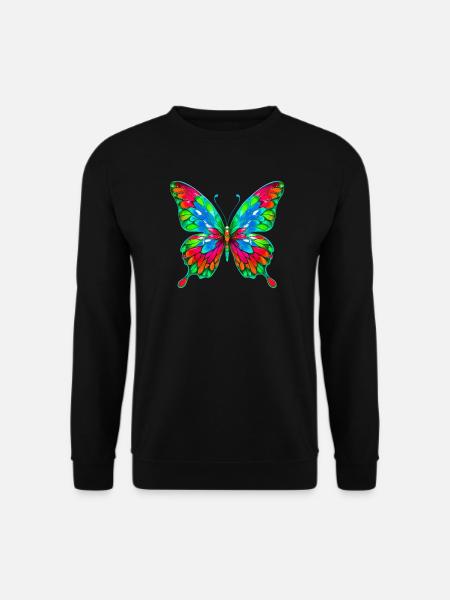 Butterfly - Unisex Sweatshirt - black