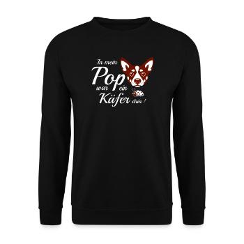 Drôle de chien - Sweat-shirt Unisexe - noir - Devant - Alina (178cm) & Michal (187cm)