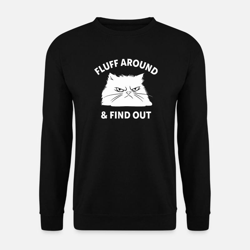 Fluff Around & Découvrez-le - Sweat-shirt Unisexe - noir