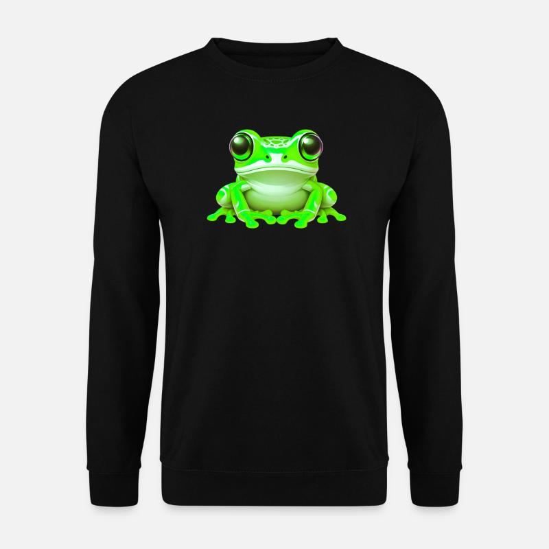 Frog - Unisex Sweatshirt - black