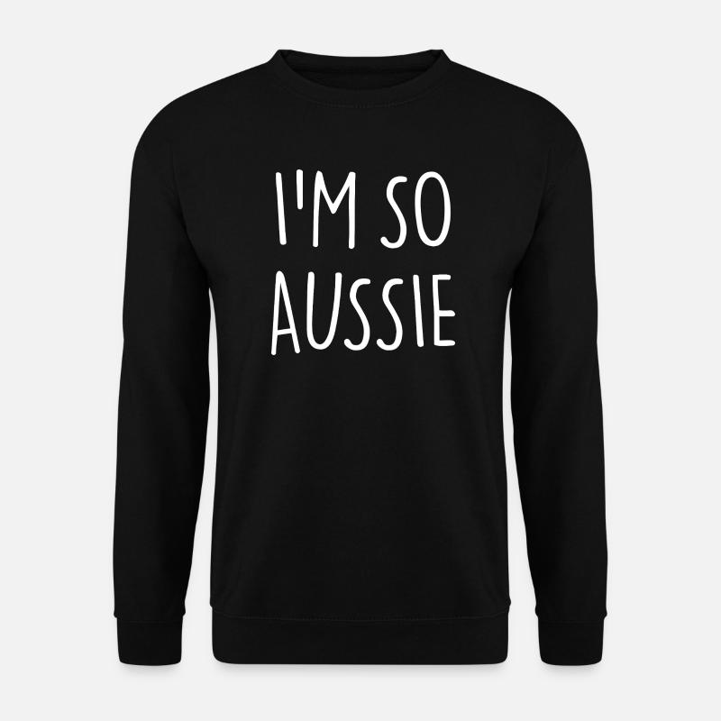 I'M SO AUSSIE Australien - Unisex Pullover - Schwarz