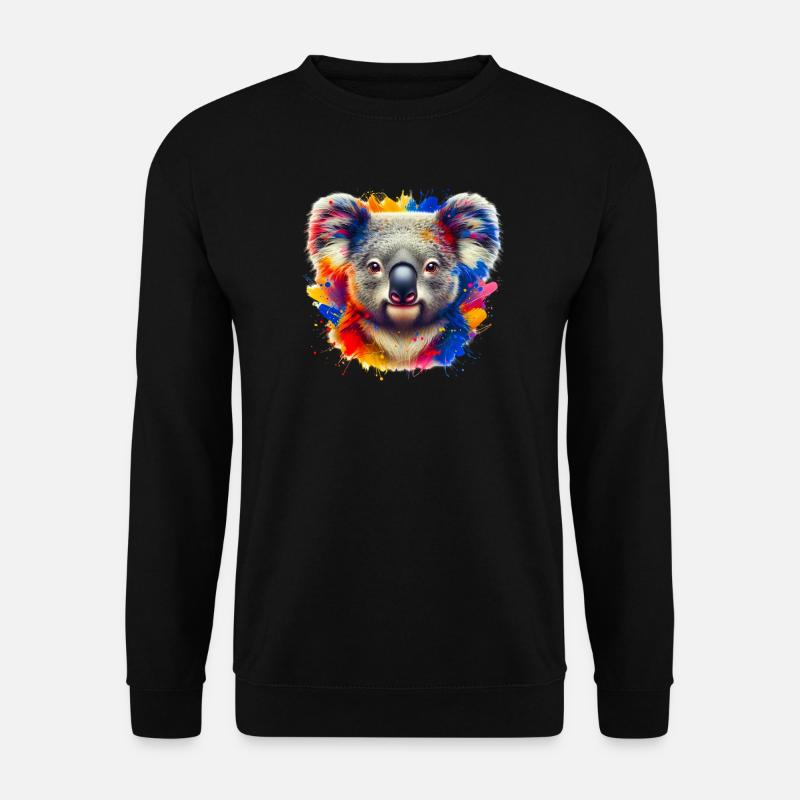 Koala - Unisex Sweatshirt - black