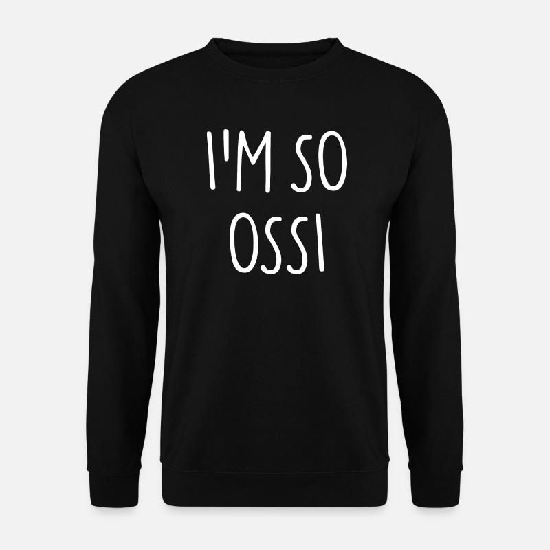 I'M SO OSSI Osten - Unisex Pullover - Schwarz