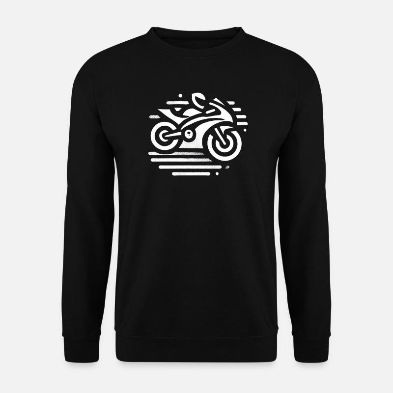 Motorrad - Unisex Pullover - Schwarz
