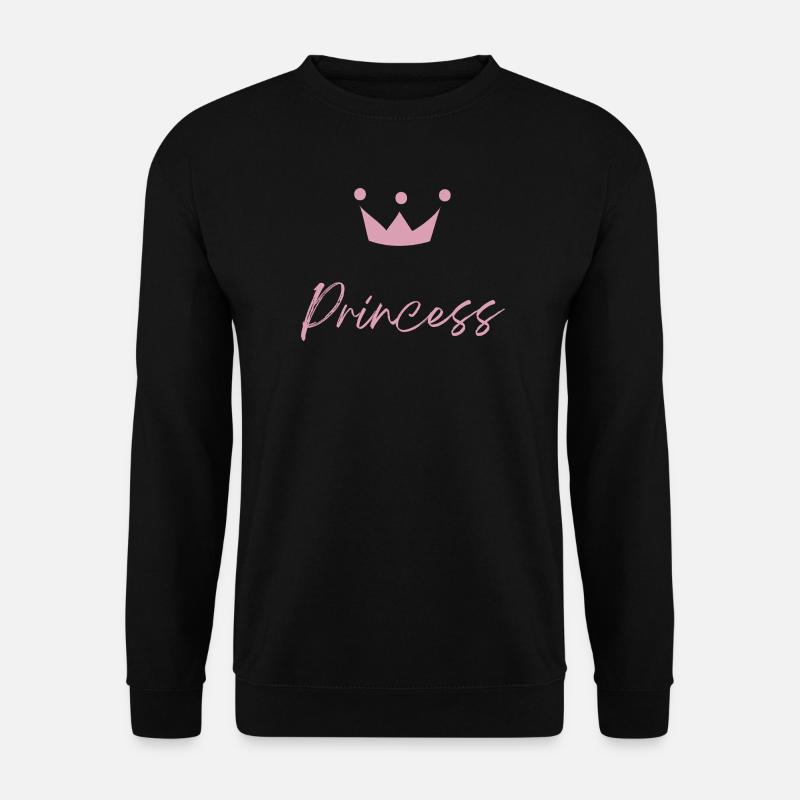 Princess - Unisex Pullover - Schwarz