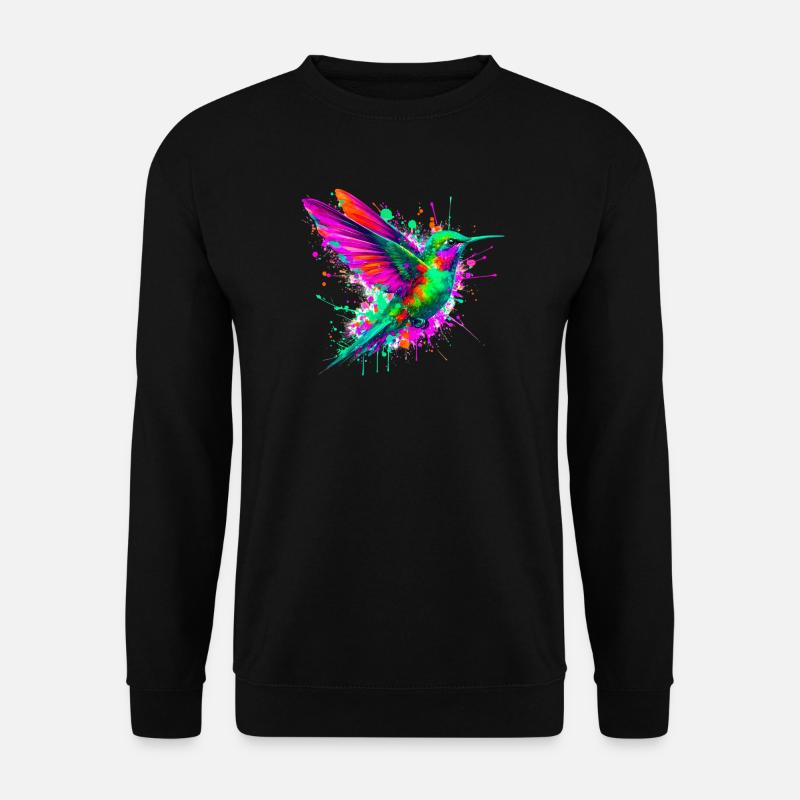 Kolibri - Unisex Pullover - Schwarz