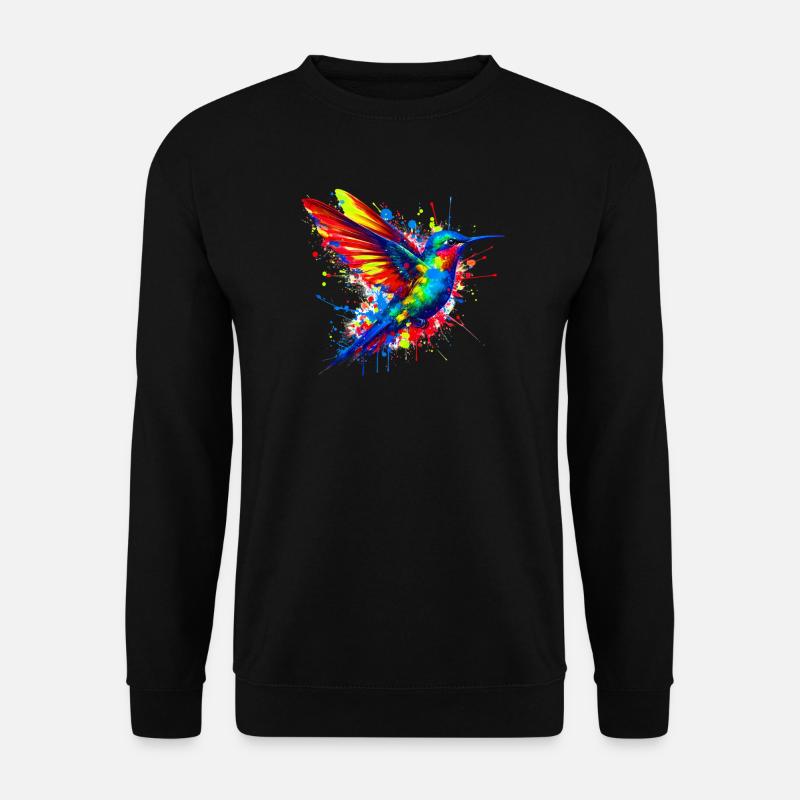 Kolibri - Unisex Pullover - Schwarz