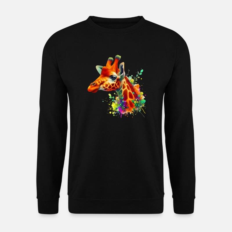 Giraffe - Unisex Sweatshirt - black