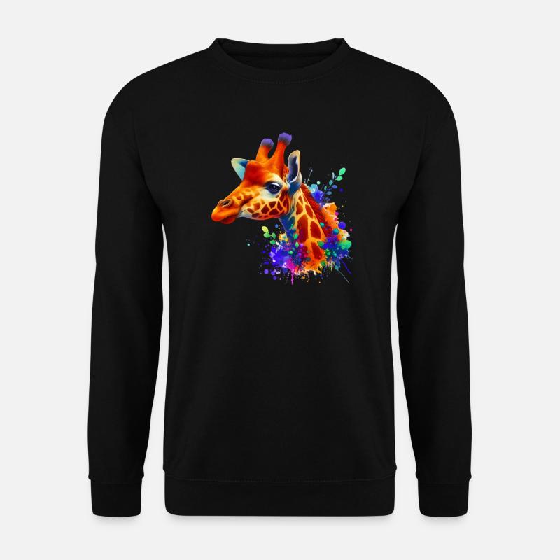 Giraffe - Unisex Sweatshirt - black